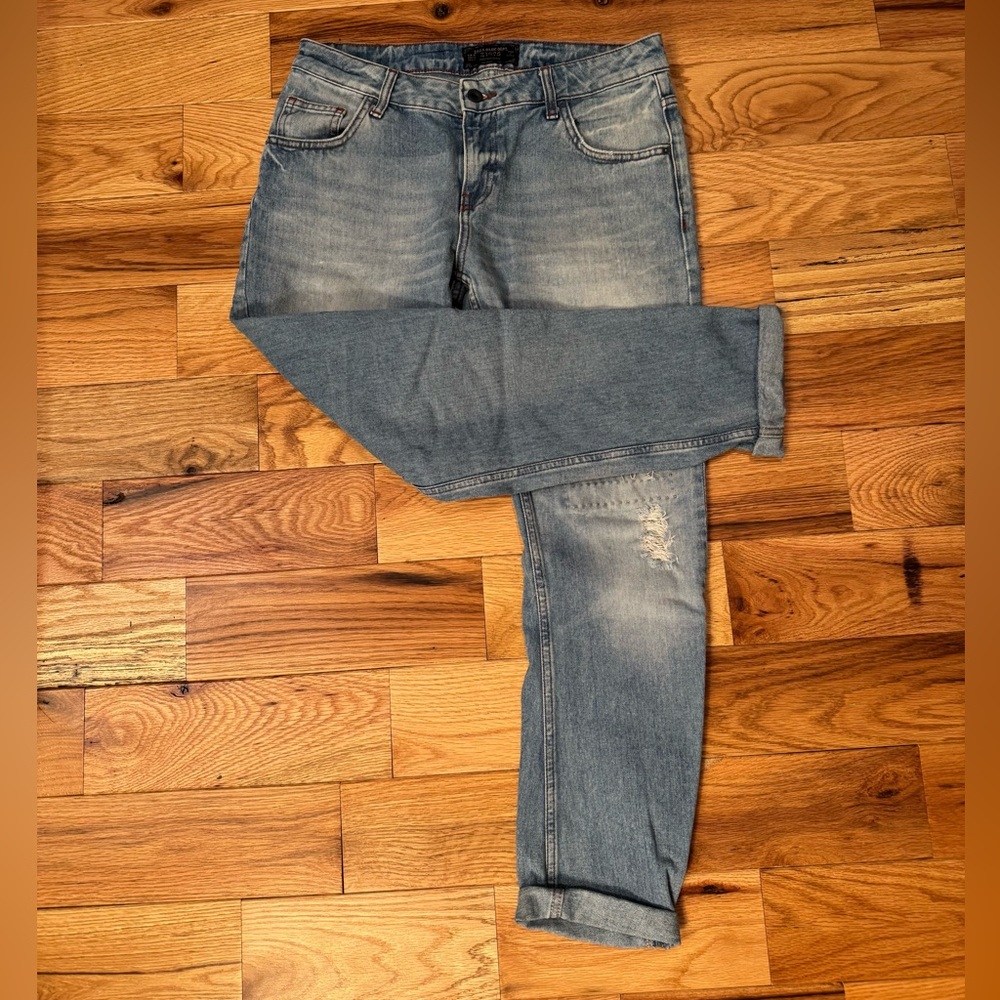 Zara cropped denim